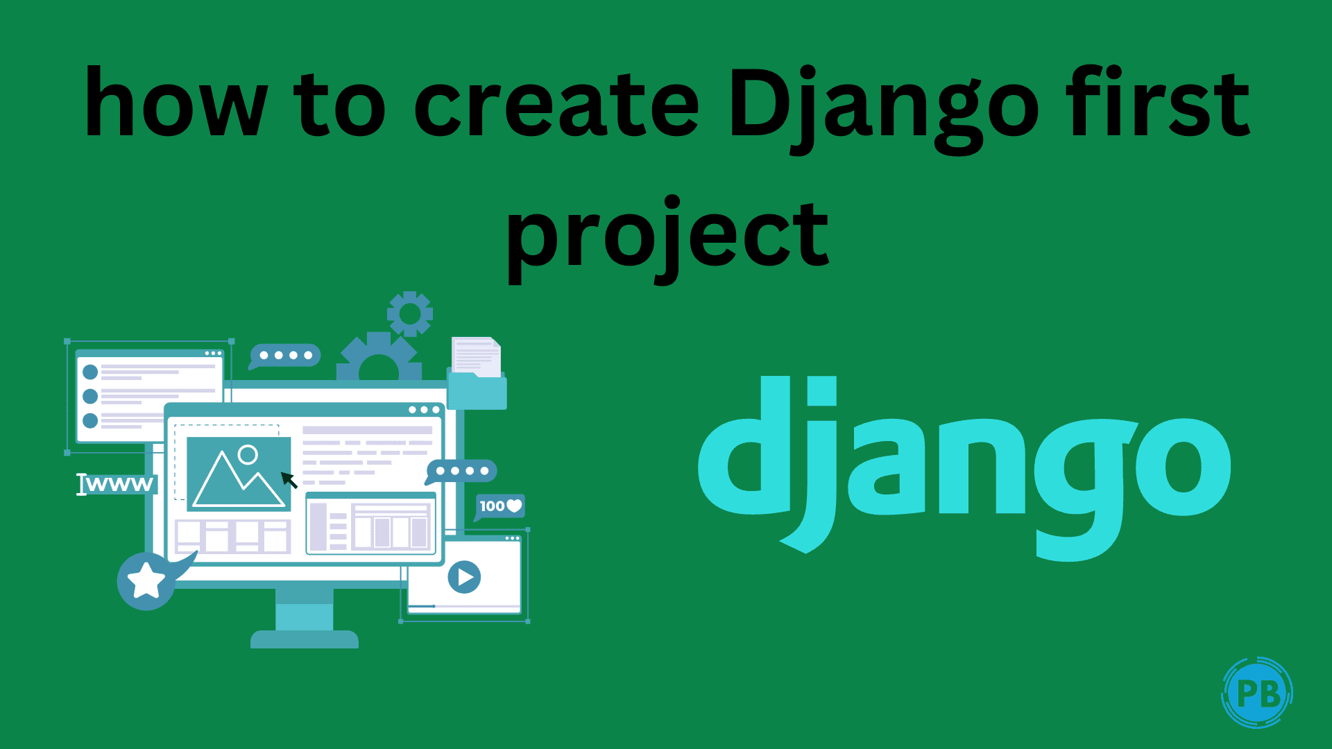 Django tutorial : how to create django first project details