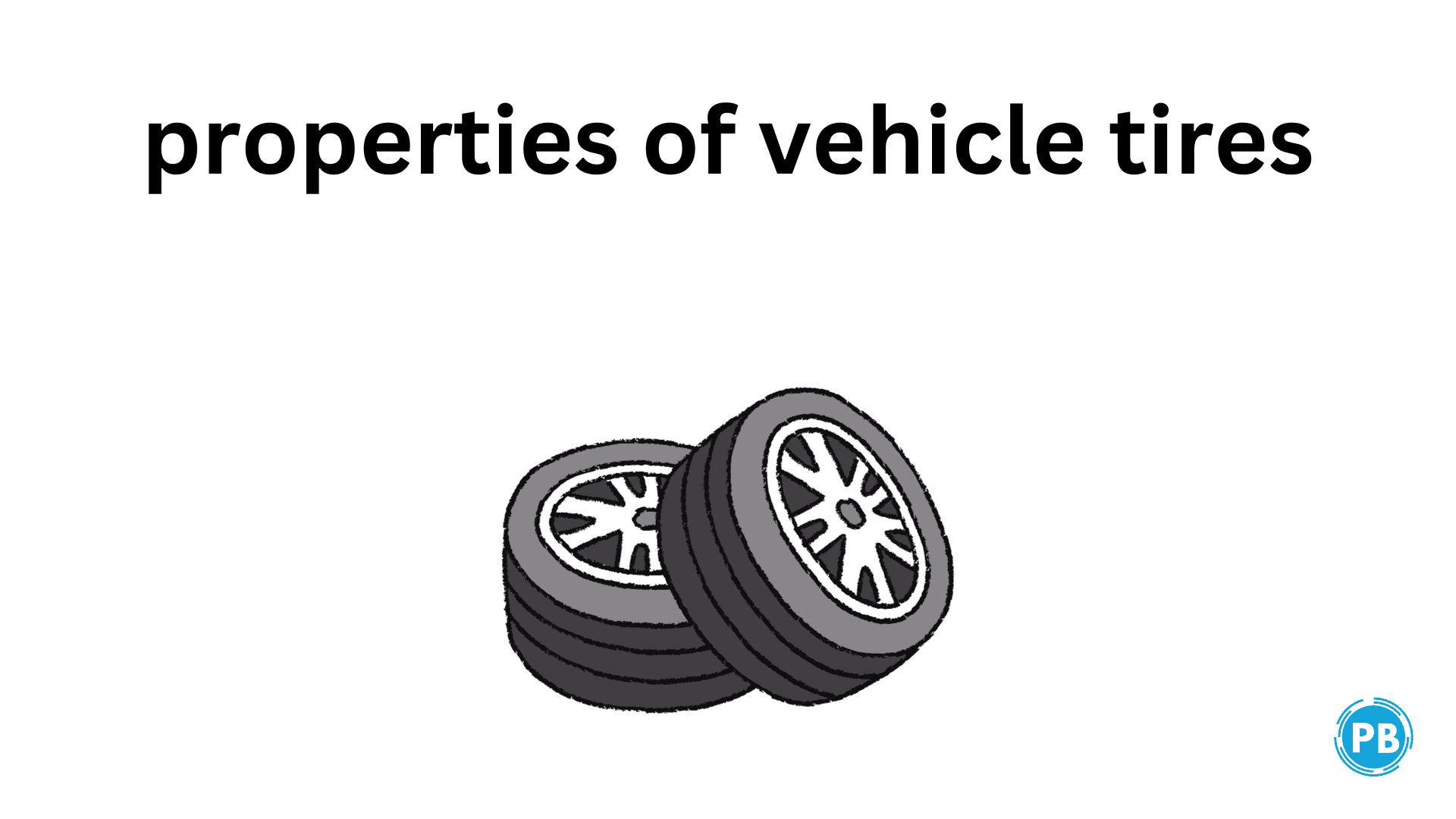what are the properties of automobile tyre?
